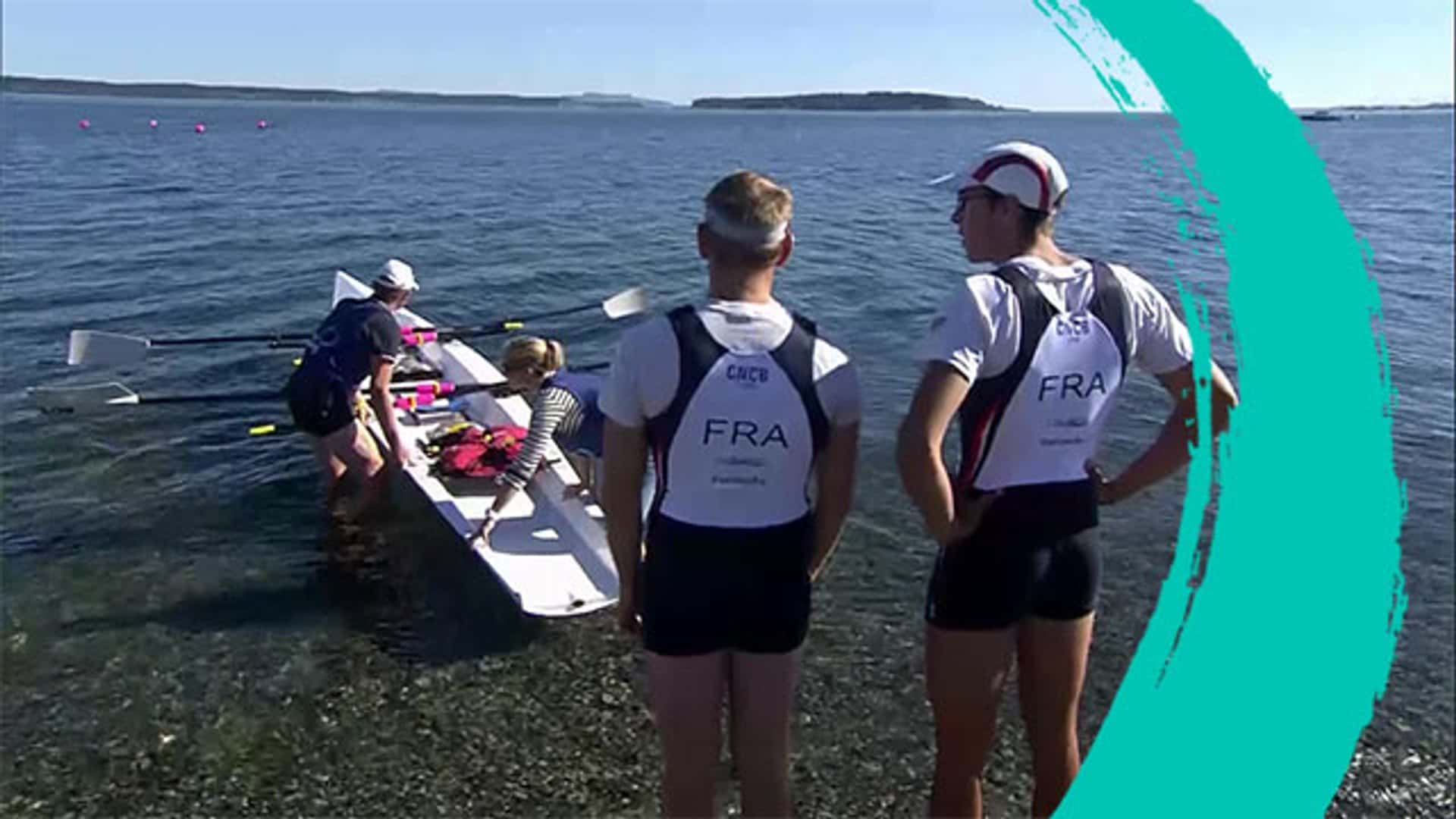 2018 World Rowing Coastal Championships Victoria, CAN Men's Double