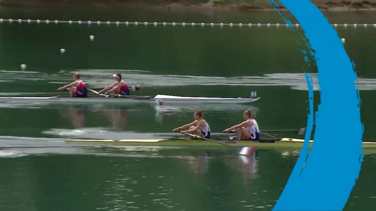 World Rowing Cup I Zagreb 2021 Women's Pair Final A (W2)
