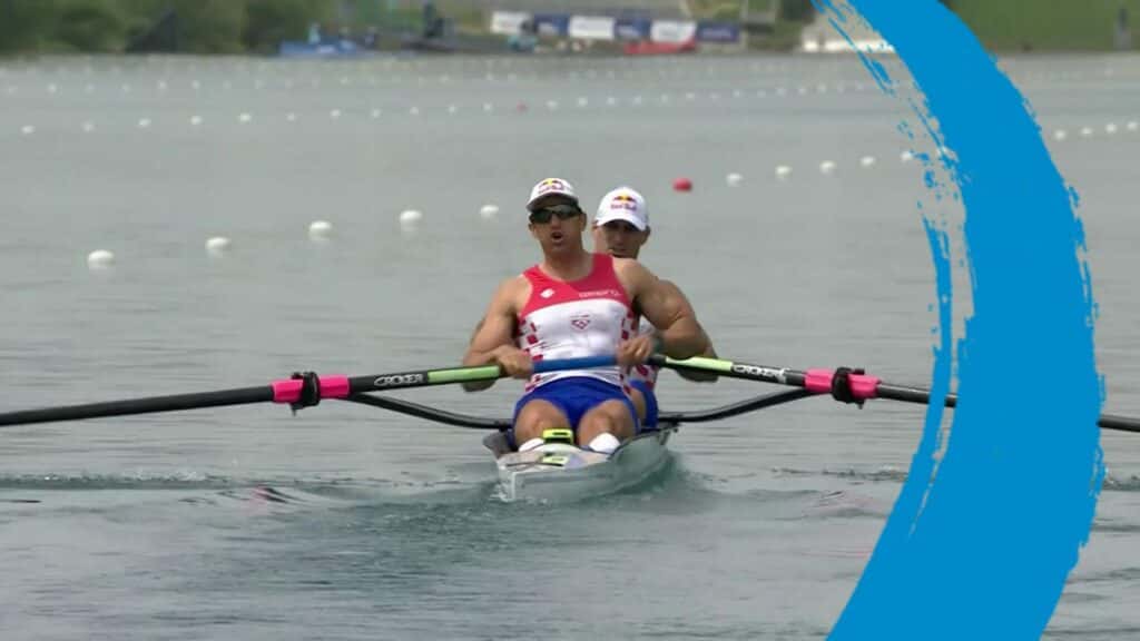 World Rowing Cup I Zagreb 2021 Men's Pair Final A (M2)
