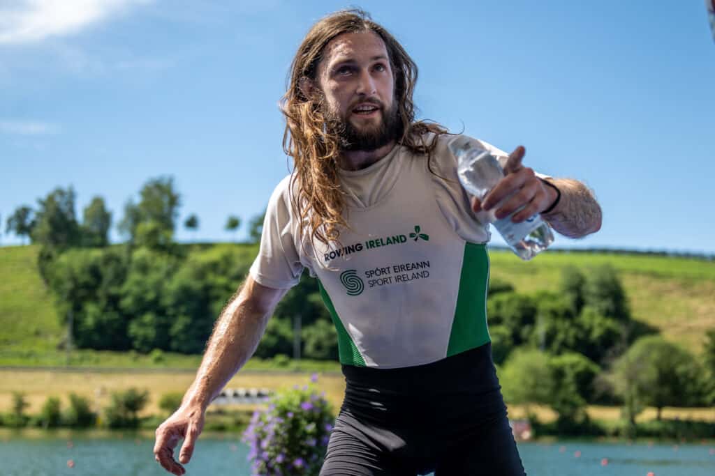 2022 World Rowing Cup III Paul O'Donovan interview