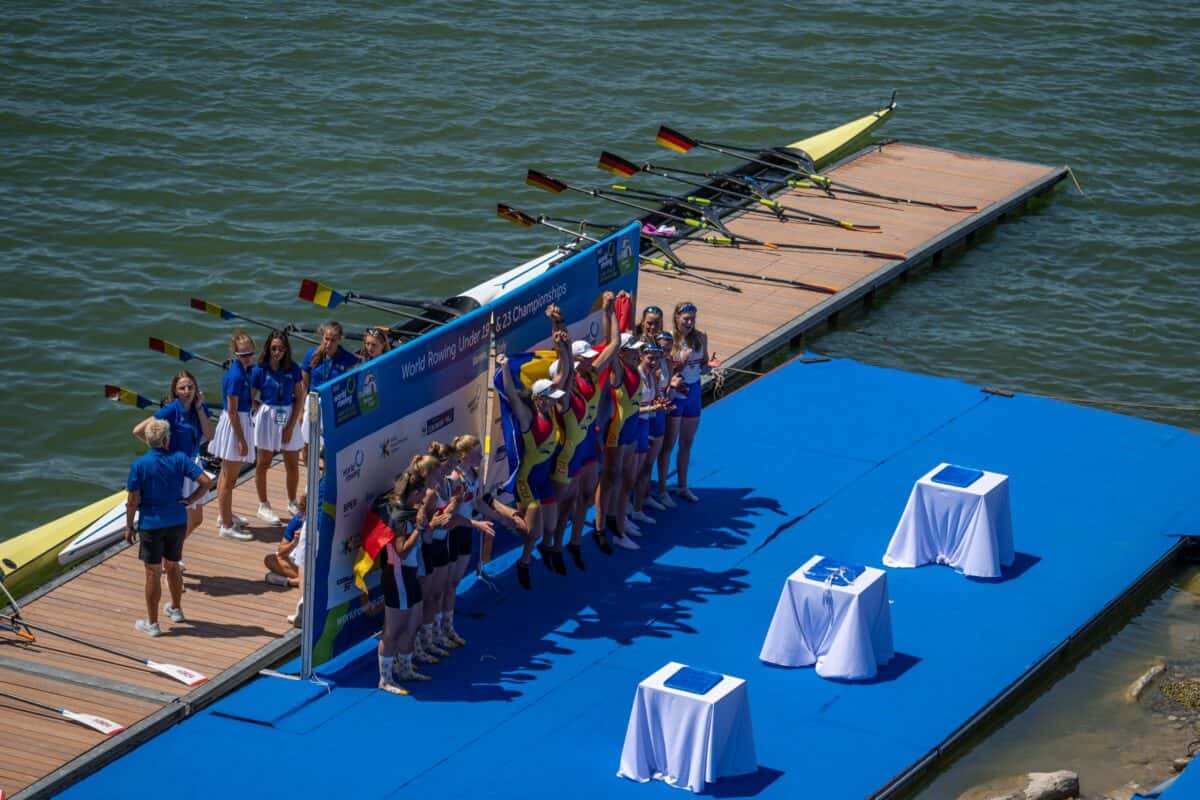 Italy World Rowing Course Under 19 Sunday Podiums at the 2022 World Rowing Under 19 & Under 23 ...