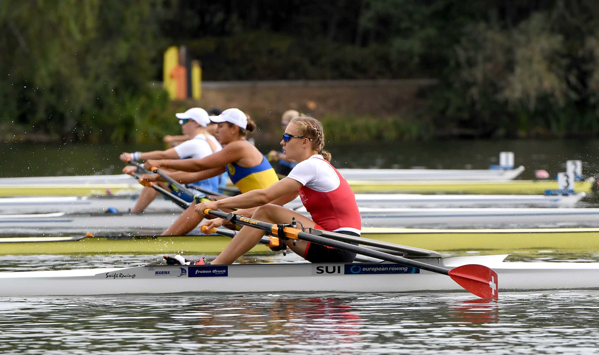 Day One racing at the 2022 European Rowing Under 23 Championships in