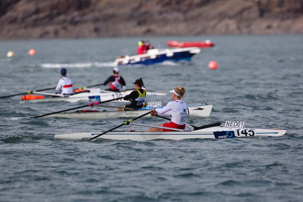 Day One racing at the 2022 World Rowing Coastal Championships in