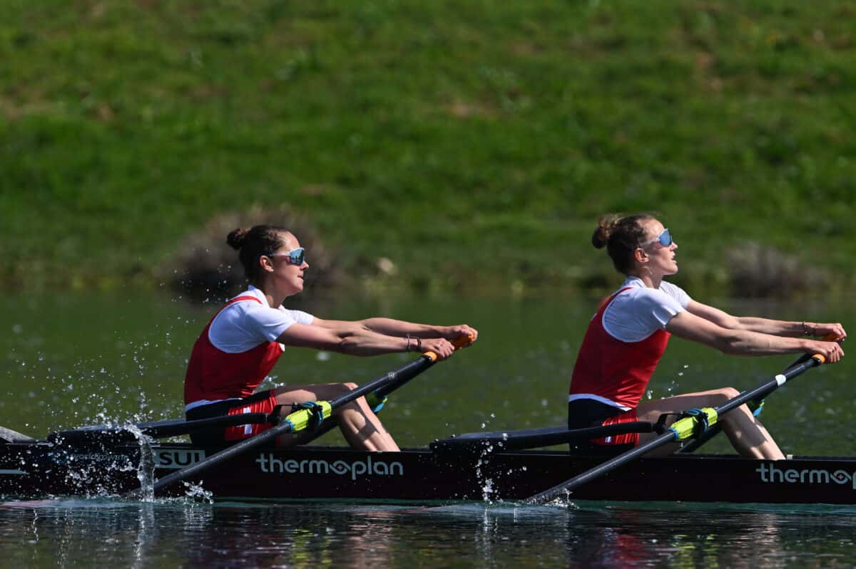 2023 World Rowing Cup I Zagreb, Croatia Lightweight Women's Double