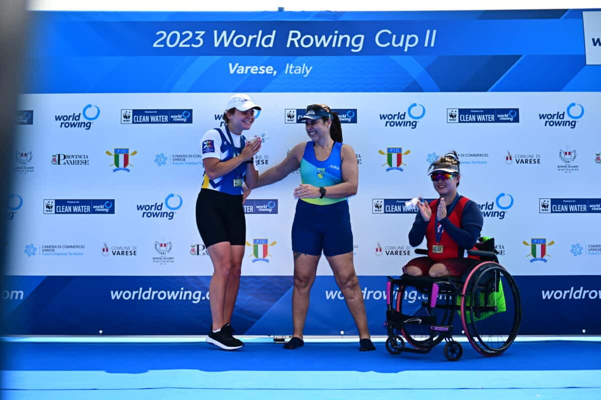 Race Report First medals awarded at the 2023 World Rowing Cup II