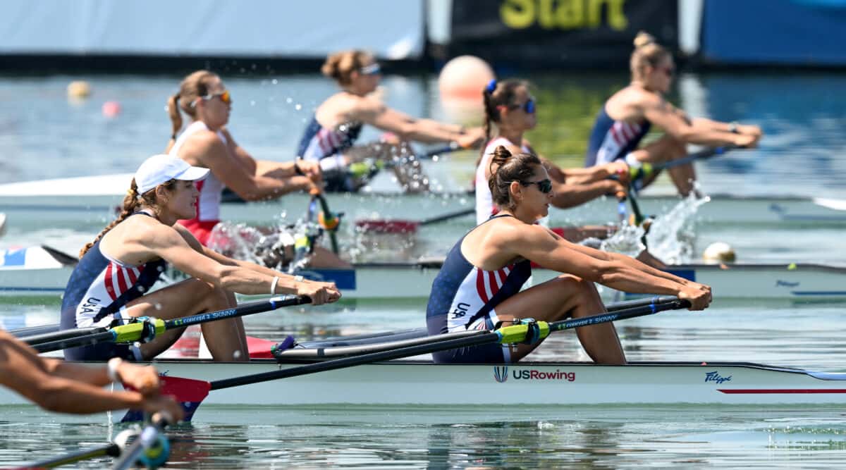 Italy World Rowing Course 2023 World Rowing Cup II - Varese, Italy - Women's Double Sculls (W2x ...