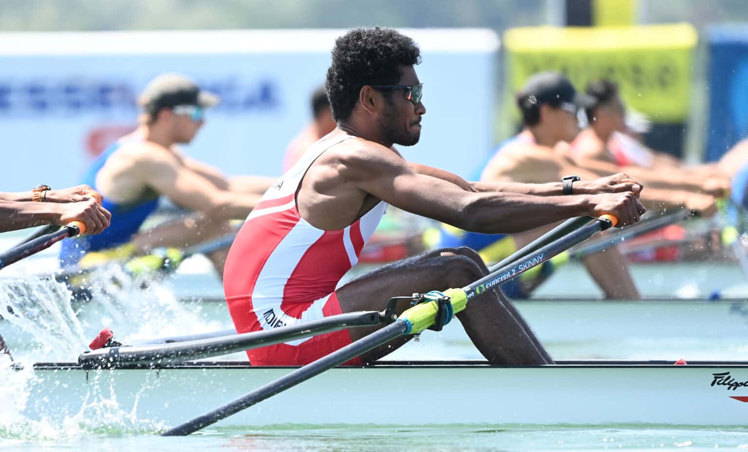 Italy World Rowing Course Day Two racing at the 2023 World Rowing Cup II in Varese, Italy - World ...