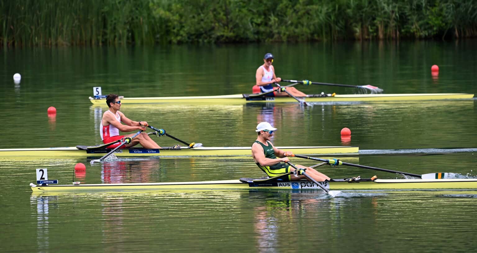 Day Two racing at the 2023 World Rowing Cup III in Lucerne, Switzerland World Rowing