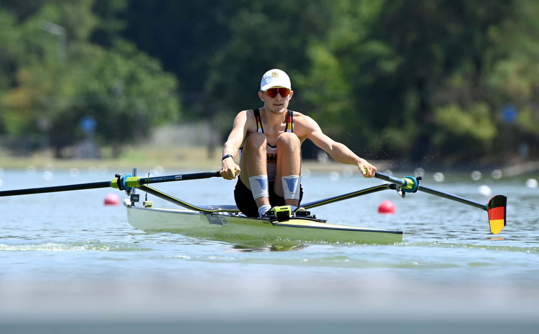 Day One Racing at the 2023 World Rowing Under 23 Championships in
