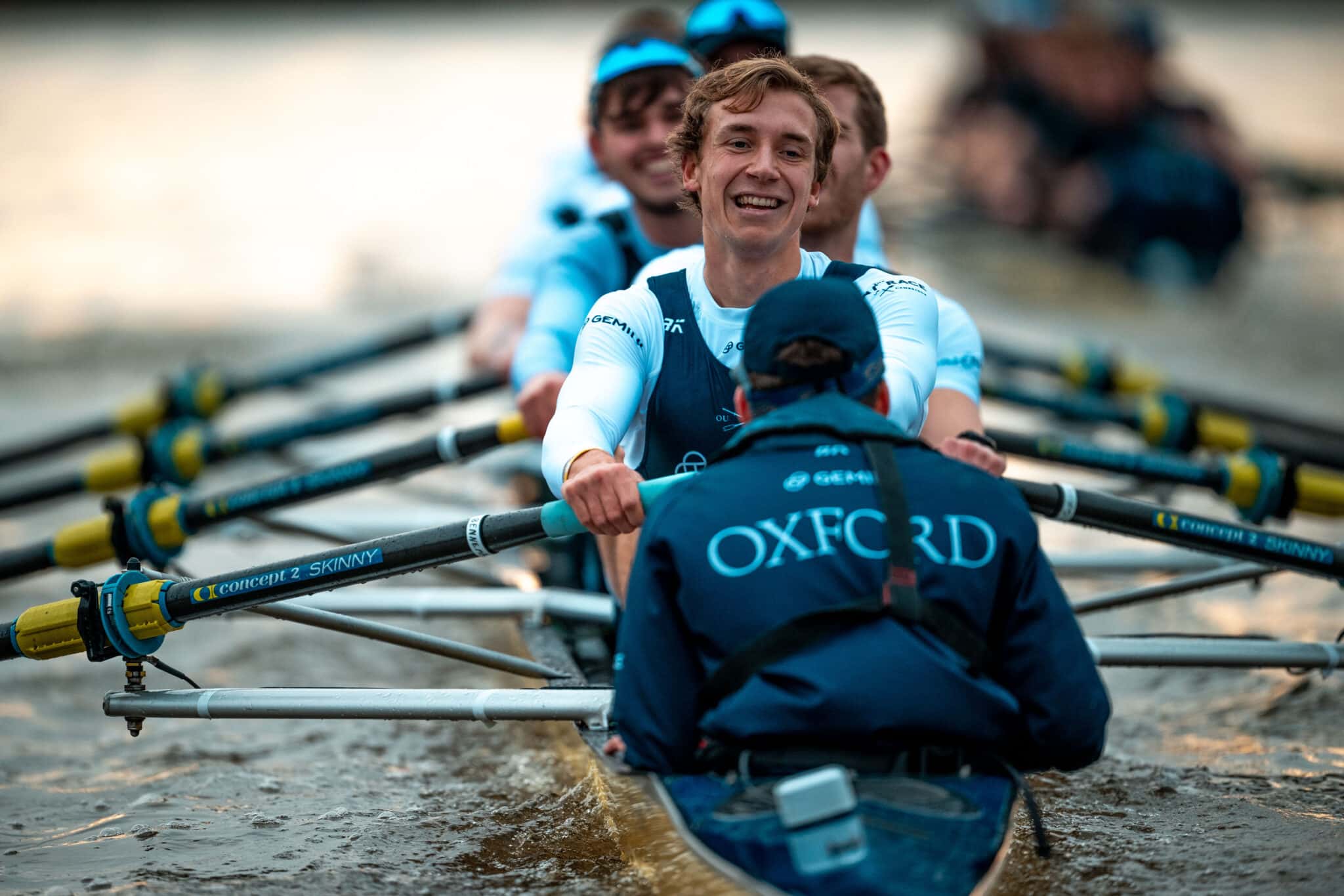 Test Card Rowing Testing times on the Tideway for Trial Eights - World Rowing