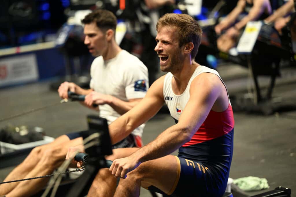 Simon Rey Rowing Prague puts on a show as indoor rowing champions win again - World Rowing