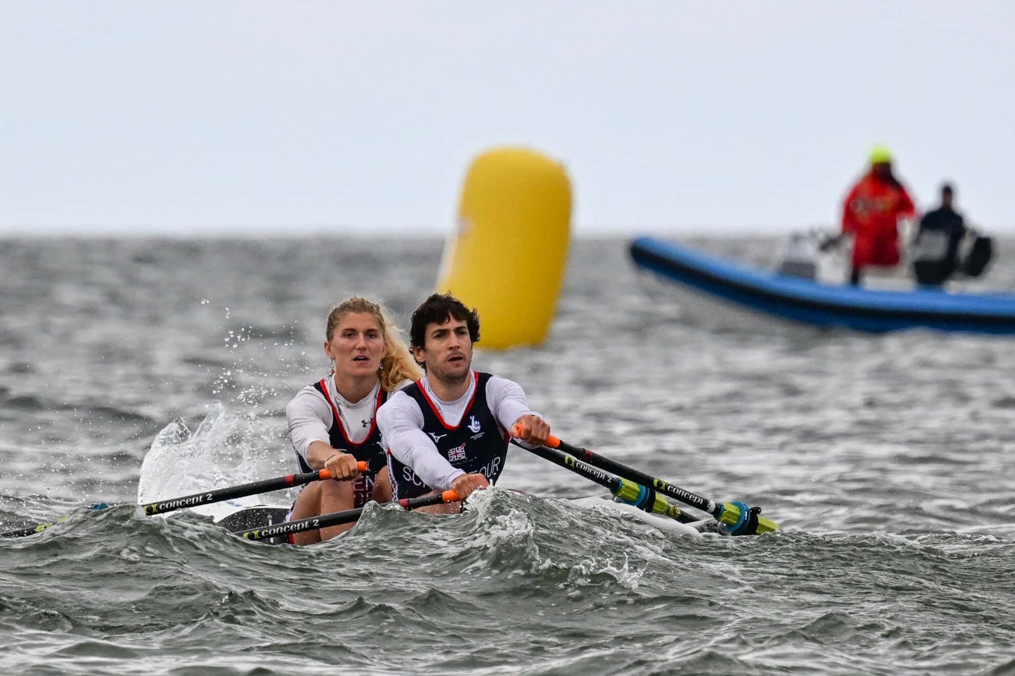 Wind, waves and speed in Gdansk for the 2024 European Rowing Coastal