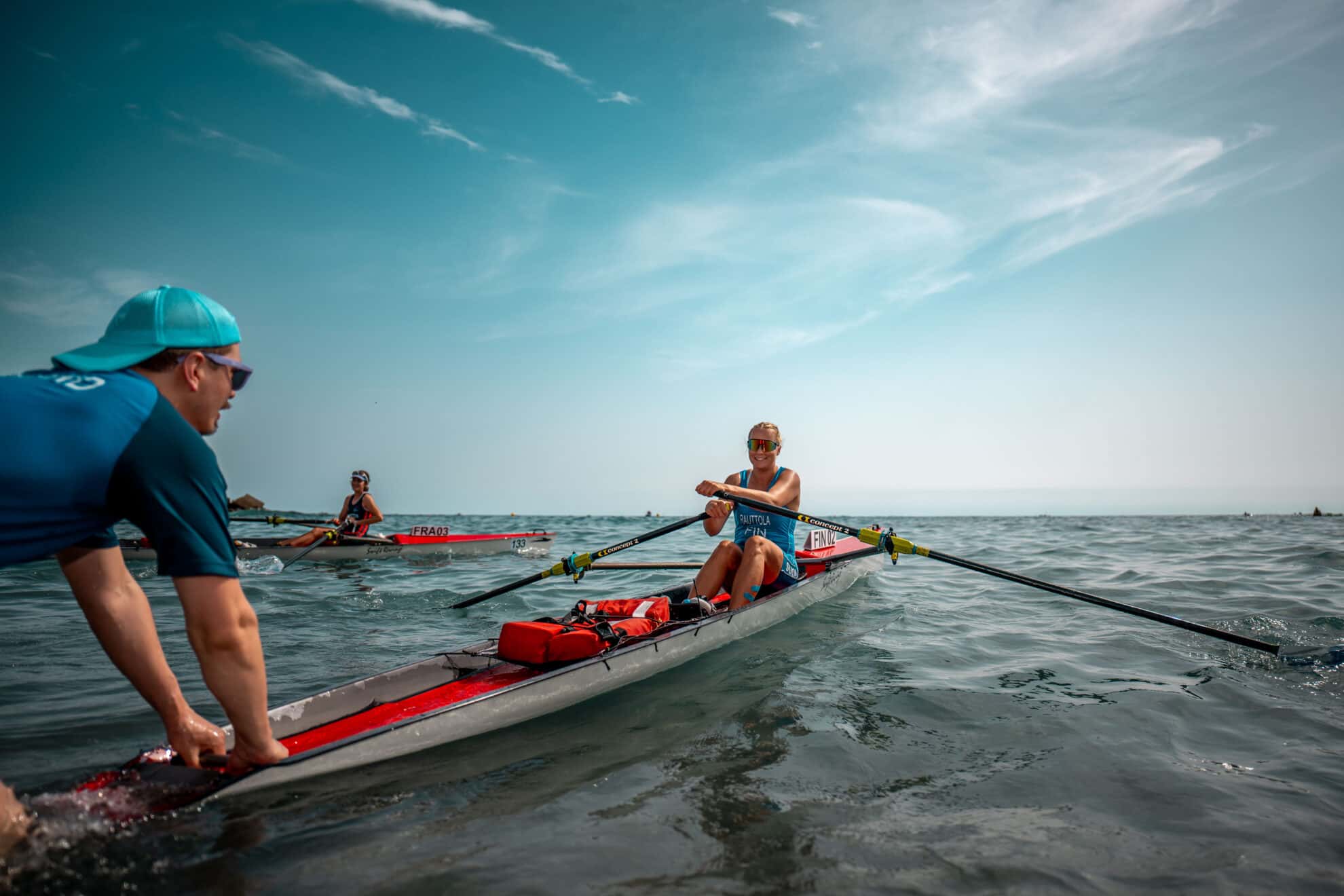 Day Two Racing at the 2024 World Rowing Coastal Championships in Genoa ...