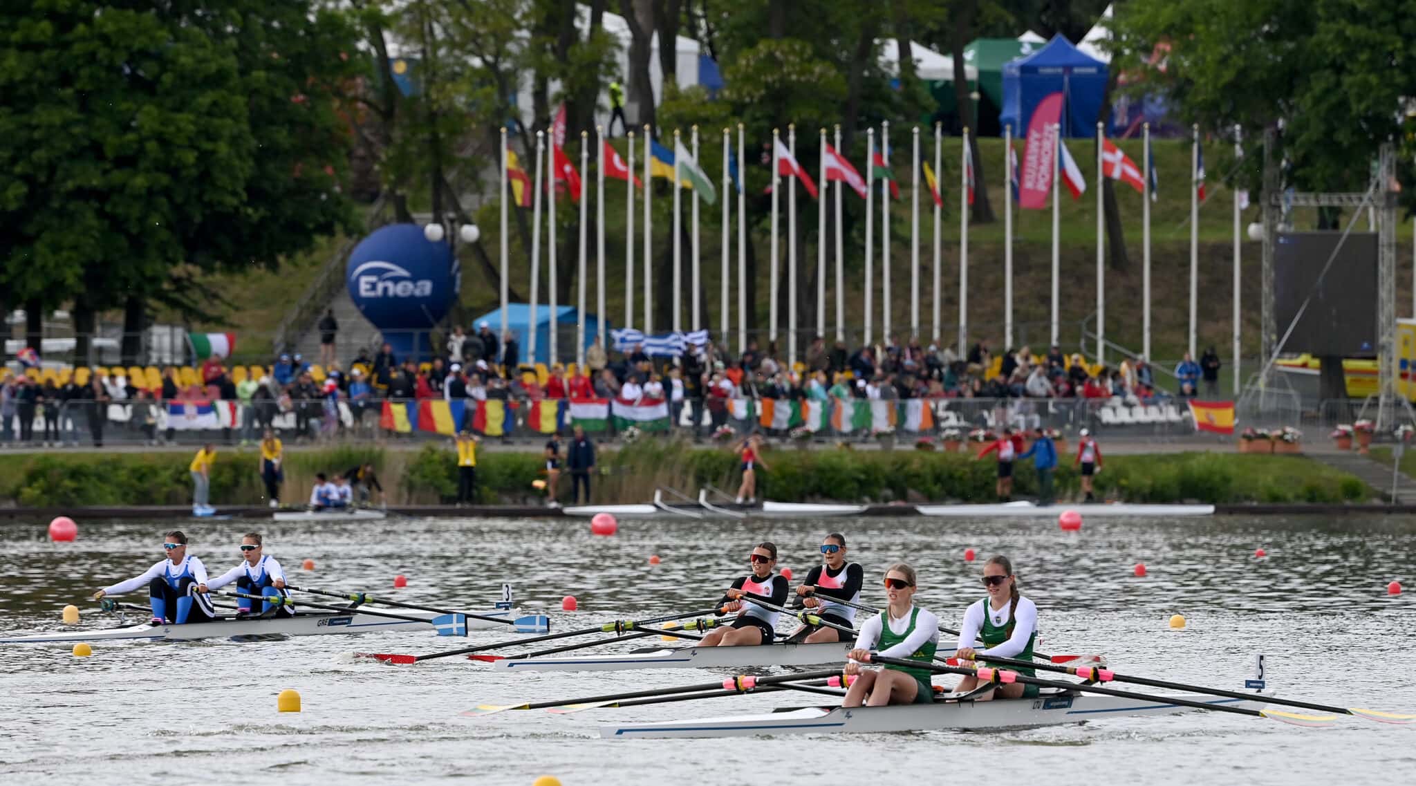 Day One racing at the 2025 European Rowing Under 19 Championships in ...