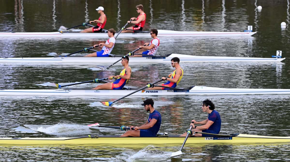 Day One racing at the 2025 European Rowing Under 23 Championships in ...