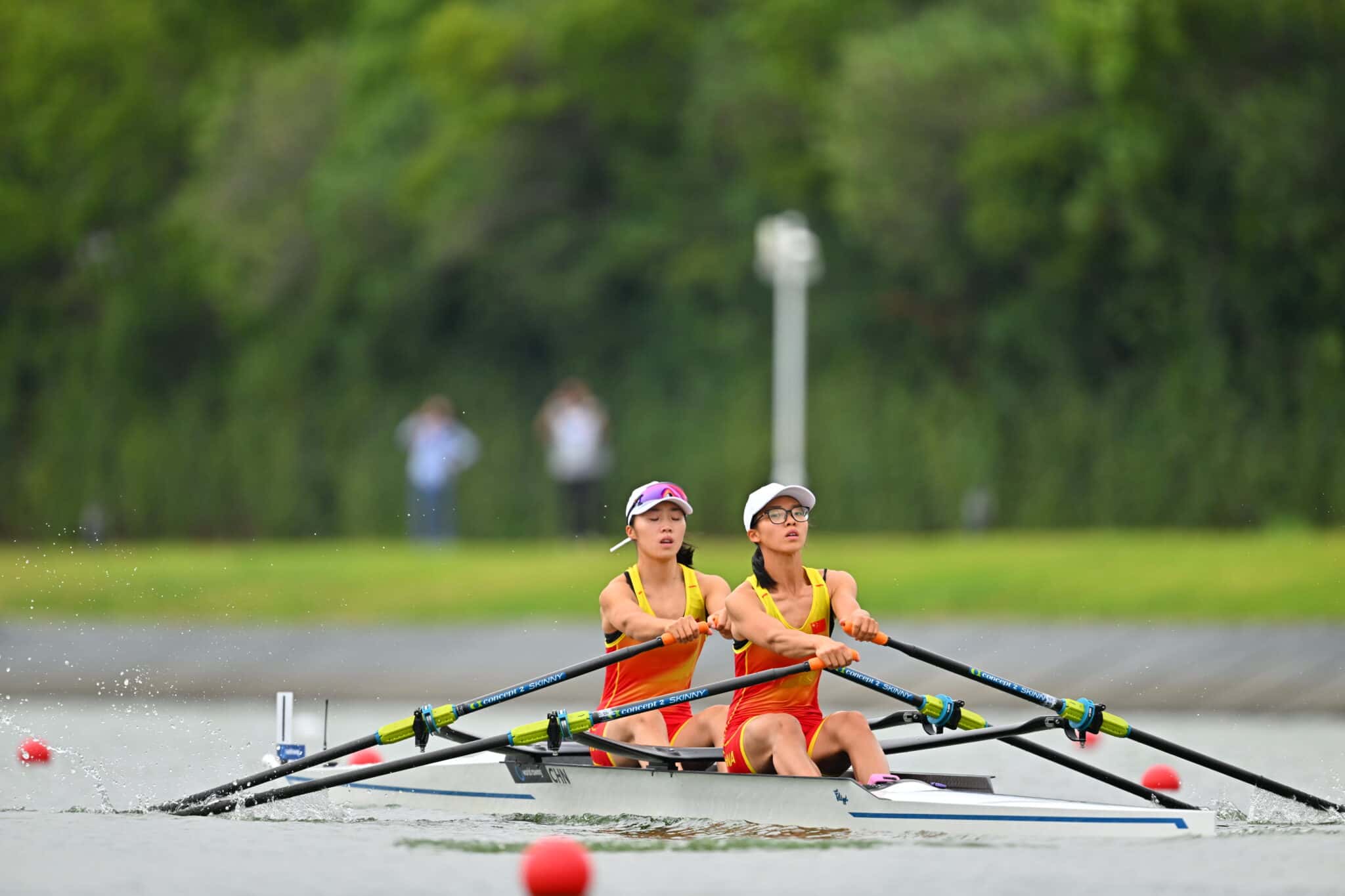 Close racing and fast times on day 1 of the 2025 World Rowing ...