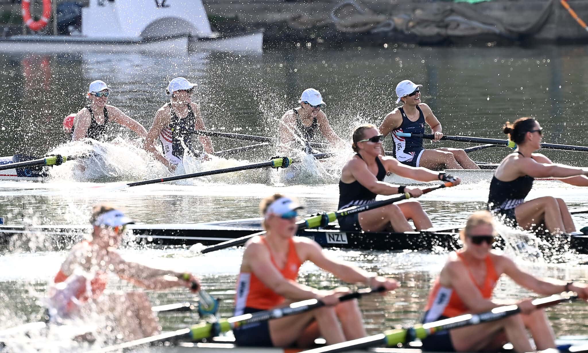 Day Six racing at the 2025 World Rowing Championships in Shanghai ...
