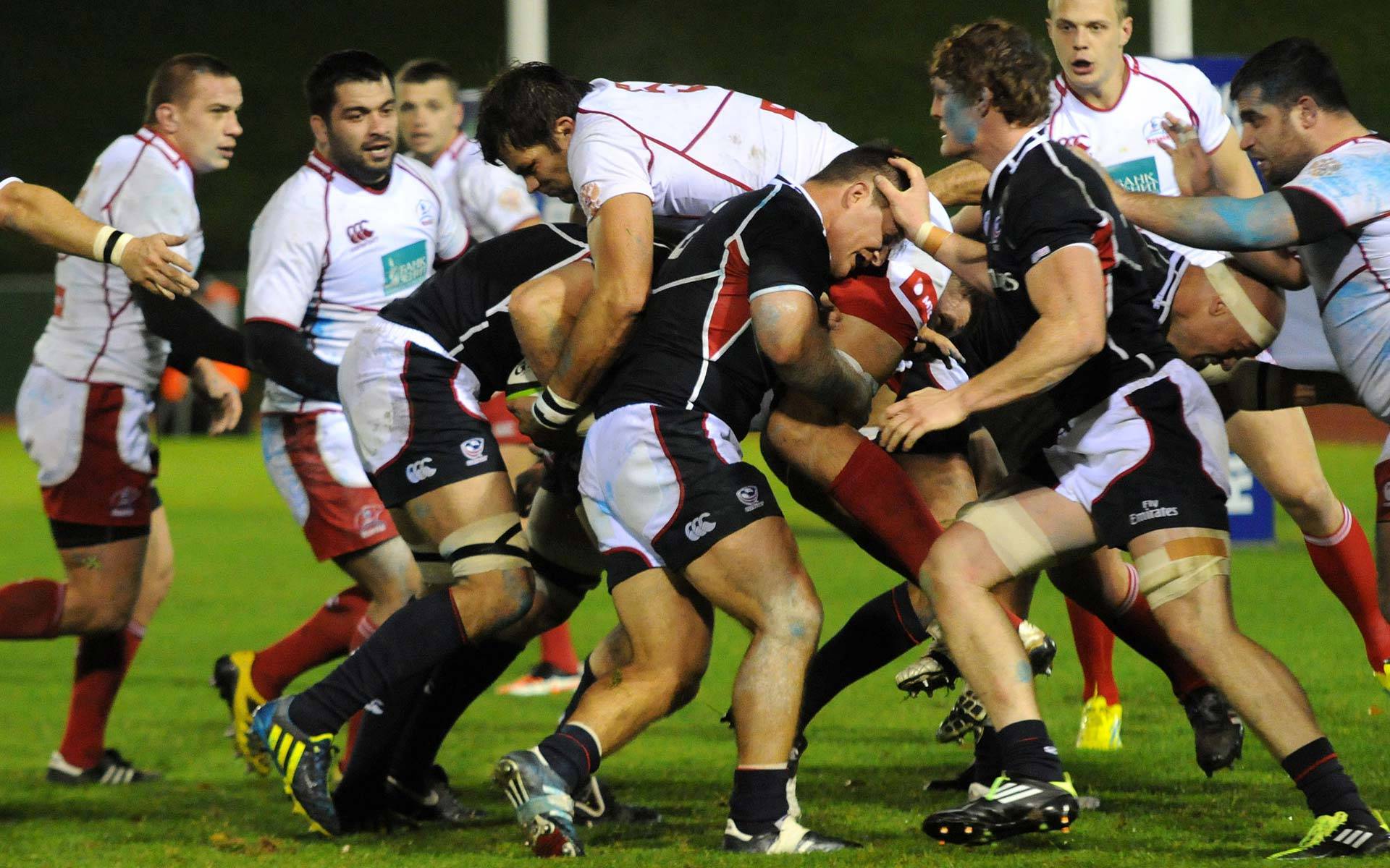 Live International action